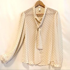 American Apparel Chiffon Blouse